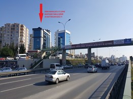 FIRSATTIR MALTEPE E-5'E CEPHE FUL YAPILI MASRAFSIZ 3650 M2 PLAZA