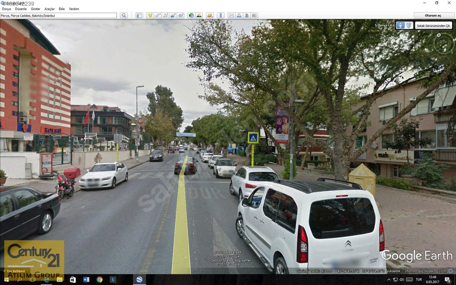 FLORYA CADDE DE 1.200M2 KİRALIK BİNA