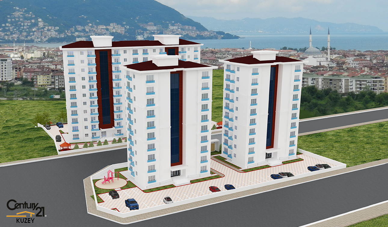 CENTURY21 KUZEY'DEN 156 M2 KARŞIYAKA'DA ANAHTAR TESLİM DAİRELER.