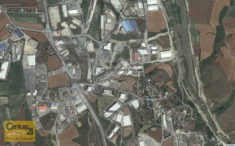HADIMKÖY SANAYİDE KAT KARŞILIĞI FABRİKA ARSASI