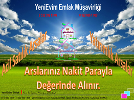YeniEvim'den Sarıçam M. Akif Ersoy'da Yatırımlık Tek Tapulu Arsa