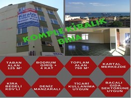 KARTAL KİRALIK KOMPLE BİNA CADDE ÜSTÜ, KDV AVANTAJI & REKLAM ALA
